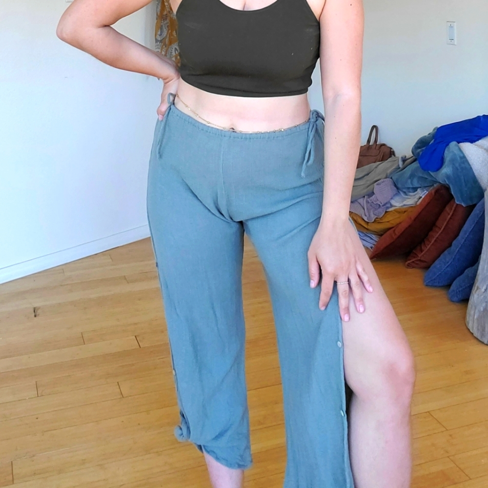 Ethically Made Pants, Open Side